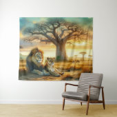 Het Pride-sanctuarium Wandkleed (In Situ (horizontaal))