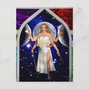 Het Priestess Art. van de Kaart van het Tarot