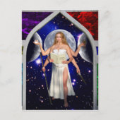 Het Priestess Art. van de Kaart van het Tarot (Voorkant)