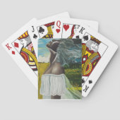 Het prijskaartje pokerkaarten (Achterkant)