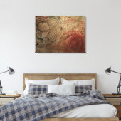 Het primaire licht van Ramona Dumitrescu Canvas Afdruk (Insitu (Slaapkamer))