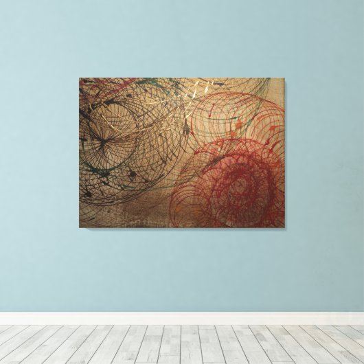 Het primaire licht van Ramona Dumitrescu Canvas Afdruk (Insitu (Houten vloer))