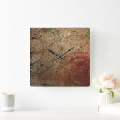 "Het primaire licht" van Ramona Dumitrescu Vierkante Klok (Huis)