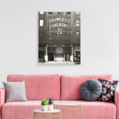 Het Princess Theatre, 1910 Canvas Afdruk (Insitu (Woonkamer))