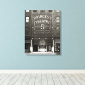 Het Princess Theatre, 1910 Canvas Afdruk (Insitu (Houten vloer))