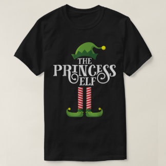 Het Prinses Elf Kerstontwerp T-shirt