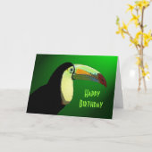 Het prismatische Wenskaart van de Verjaardag van Kaart (Gele Bloem)