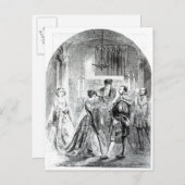 Het privéhuwelijk van Anne Boleyn Briefkaart (Voorkant / Achterkant)