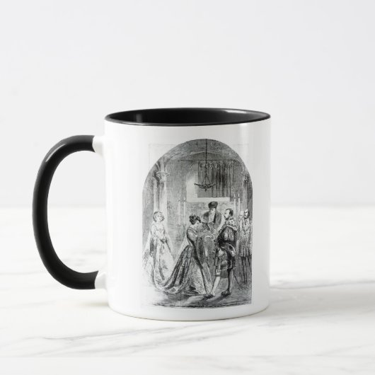 Het privéhuwelijk van Anne Boleyn Mok (Links)