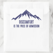 Het probleem is de prijs van de toelating rechthoekige sticker (Tas)