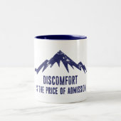 Het probleem is de prijs van de toelating tweekleurige koffiemok (Center)