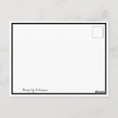 HET PROBLEEM IS NIET HET PROBLEEM, Cpt.Jack Sparro Briefkaart (Achterkant)