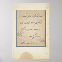 Het probleem is niet...