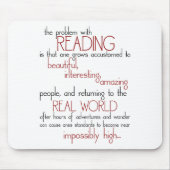 Het probleem met lezen muismat (Voorkant)