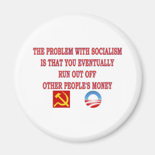 HET PROBLEEM MET SOCIALISME MAGNEET
