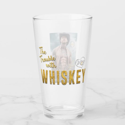 Het probleem met Whiskey Drink glas (Voorkant)