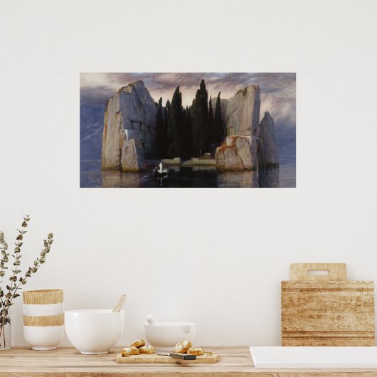 Het probleem van de dood poster (Keuken)