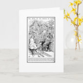 Het proces van het hart kaart (Gele Bloem)