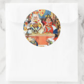 Het proces van het hart ronde sticker (Tas)