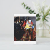 Het proces van Johannes Vermeer Briefkaart (Staand voorkant)