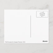 Het proces van Johannes Vermeer Briefkaart (Achterkant)