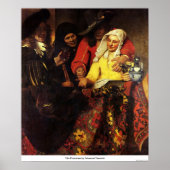 Het proces van Johannes Vermeer Poster (Voorkant)