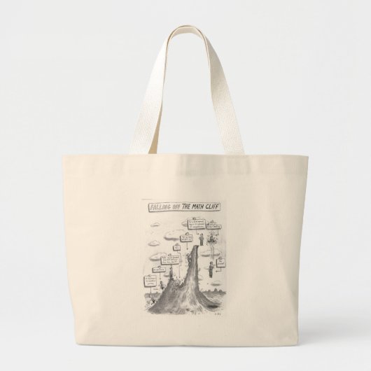 Het proces van Wiskunde Grote Tote Bag (Voorkant)