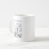 Het proces van Wiskunde Koffiemok (Voorkant links)