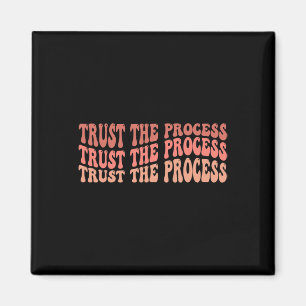 Het proces Zelf Liefde Inspirerend Quote Magneet