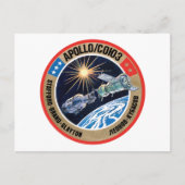 Het proefproject Apollo-Soyuz (ASTP) Briefkaart (Voorkant)