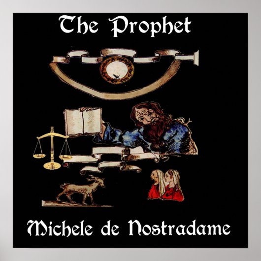 Het Profeet Nostradamus poster (Voorkant)