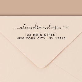 Het professionele of Persoonlijke Adres van de Ter Zelfinktende Stempel