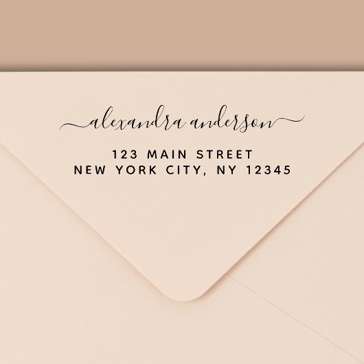 Het professionele of Persoonlijke Adres van de Ter Zelfinktende Stempel