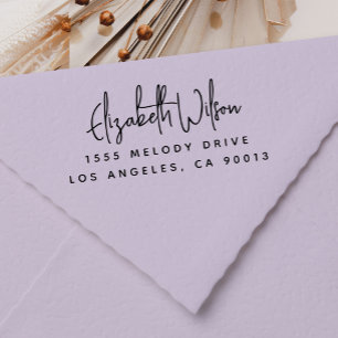 Het professionele of Persoonlijke Adres van de Ter Zelfinktende Stempel