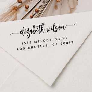 Het professionele of Persoonlijke Adres van de Ter Zelfinktende Stempel