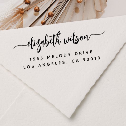 Het professionele of Persoonlijke Adres van de Ter Zelfinktende Stempel