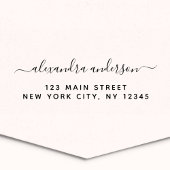 Het professionele of Persoonlijke Adres van de Ter Zelfinktende Stempel