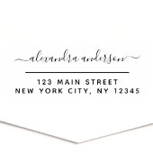 Het professionele of Persoonlijke Adres van de Ter Zelfinktende Stempel