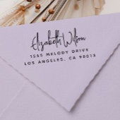 Het professionele of Persoonlijke Adres van de Ter Zelfinktende Stempel