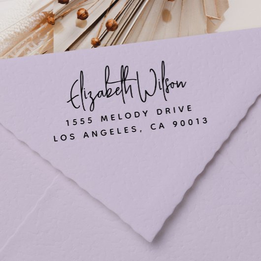 Het professionele of Persoonlijke Adres van de Ter Zelfinktende Stempel