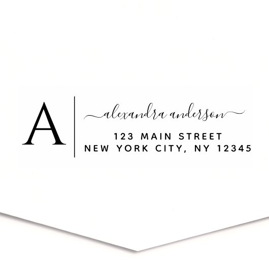 Het professionele of Persoonlijke Adres van de Ter Zelfinktende Stempel