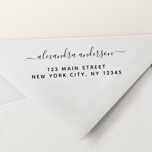 Het professionele of Persoonlijke Adres van de Ter Zelfinktende Stempel