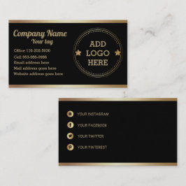 Het Professionele Visitekaartje van het Ontwerp va