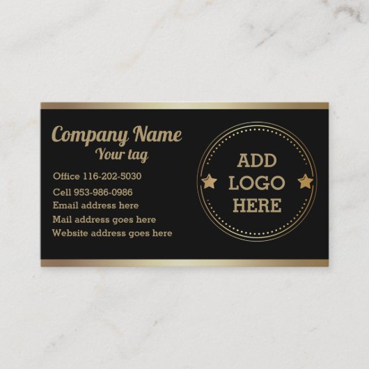 Het Professionele Visitekaartje van het Ontwerp va (Voorkant)