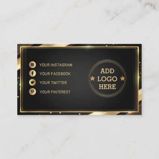 Het Professionele Visitekaartje van het Ontwerp va (Achterkant)