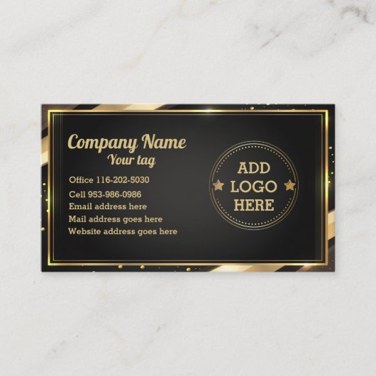 Het Professionele Visitekaartje van het Ontwerp va (Voorkant)