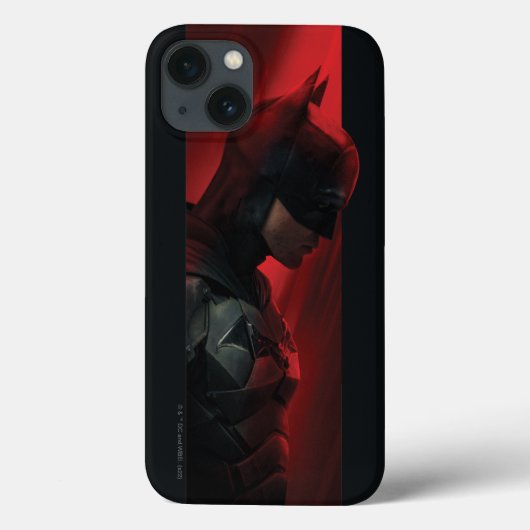 Het profiel van de rode Batman-balk Case-Mate iPhone Case (Achterkant)
