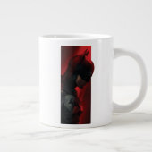 Het profiel van de rode Batman-balk Grote Koffiekop (Rechts)