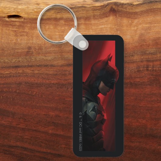 Het profiel van de rode Batman-balk Sleutelhanger (Voorkant)