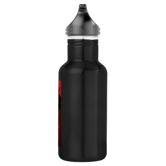 Het profiel van de rode Batman-balk Waterfles (Rechts)